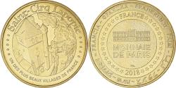 World Coins - France, Token, Saint-Cirq-Lapopie - Un des plus beaux villages de France, 2018