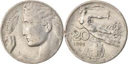 World Coins - Coin, Italy, Vittorio Emanuele III, 20 Centesimi, 1913, Rome, , Nickel