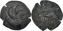 Ancient Coins - Coin, Coriosolites, Statère à la lyre, 1st century BC, , Billon
