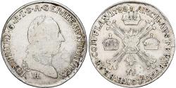 World Coins - Coin, Austrian Netherlands, Joseph II, 1/4 Kronenthaler, 1788, Günzburg