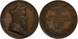 World Coins - France, Token, Académie de législation de Toulouse, 1851, Copper, Dantzell