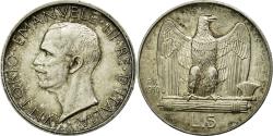 World Coins - Coin, Italy, Vittorio Emanuele III, 5 Lire, 1930, Rome, , Silver
