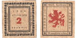 World Coins - Germany, Wasserburg, 2 Pfennig, UNC(63)