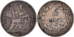 World Coins - Coin, FRENCH INDO-CHINA, 10 Cents, 1910, Paris, , Silver, KM:9