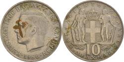 World Coins - Coin, Greece, 10 Drachmai, 1968, , Copper-nickel
