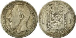 World Coins - Coin, Belgium, Leopold II, Franc, 1886, , Silver, KM:29.1