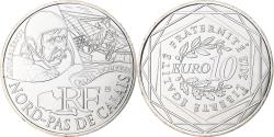 World Coins - France, 10 Euro, Nord-Pas de Calais, 2012, Paris, , Silver, KM:1880