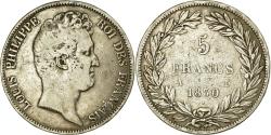 World Coins - Coin, France, Louis-Philippe, 5 Francs, 1830, Paris, , Silver