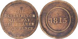 World Coins - United Kingdom, Token, The Distributor Will Pay the Bearer Four Pence, Game