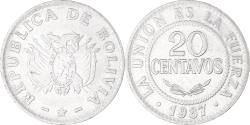 World Coins - Coin, Bolivia, 20 Centavos, 1987