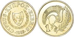 World Coins - Coin, Cyprus, Cent, 1992, , Nickel-brass, KM:53.3