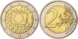World Coins - Ireland, 2 Euro, 30 ans du drapeau de l'UE, 2015, Bi-Metallic,