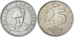 World Coins - Coin, Turkey, 25 New Kurus, 2005