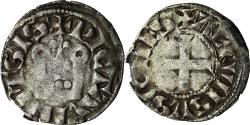 World Coins - Coin, France, Poitou, Alphonse de France, Denarius, Montreuil-Bonnin,