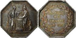 World Coins - France, Token, Banque de France, An VIII, Dumarest, , Silver