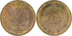 World Coins - Coin, Germany, 5 Pfennig, 1977