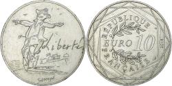 World Coins - France, 10 Euro, Sempé La Liberté, 2014, Paris, Silver,