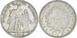 World Coins - Coin, France, Hercule, 5 Francs, 1875, Paris, , Silver, KM:820.1