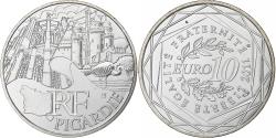 World Coins - France, 10 Euro, Euros des régions, Picardie, 2011, Paris, Silver,