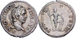 Ancient Coins - Roman Empire, Caracalla, Denarius, 210, Rome, Silver,