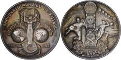 World Coins - Mexico, Medal, 1970 FIFA World Cup, 1970, Silver,