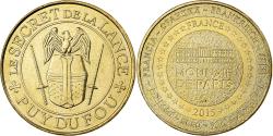World Coins - France, Token, Les Epesses - Puy du Fou n° 6, 2015, Copper-nickel Aluminium