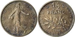 World Coins - Coin, France, Semeuse, 1/2 Franc, 1966, Paris, , Nickel, KM:931.1
