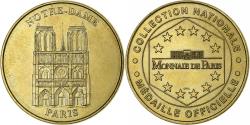 World Coins - France, Token, Paris - Notre Dame n°1, 1999, Copper-nickel Aluminium, MDP