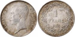 World Coins - Belgium, Albert I, Franc, 1913, Brussels, Silver,