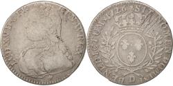 World Coins - Coin, France, Louis XV, 1/2 Écu aux branches d'olivier, 1/2 ECU, 44 Sols, 1726