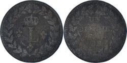 World Coins - Coin, France, Louis XVIII, Decime, 1815, Strasbourg, , Bronze, KM:701