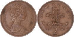 World Coins - Coin, Great Britain, Elizabeth II, 2 Pence, 1971, British Royal Mint,