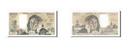World Coins - Banknote, France, 500 Francs, 500 F 1968-1993 ''Pascal'', 1982, 1982-08-05