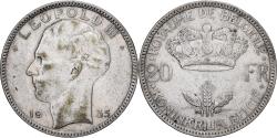 World Coins - Belgium, 20 Francs, 20 Frank, 1935, Silver, , KM:105
