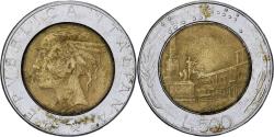 World Coins - Italy, 500 Lire, 1987, Rome, Bi-Metallic, , KM:111