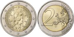 World Coins - France, 2 Euro, bleuet de France, 2018, Paris, Bi-Metallic,