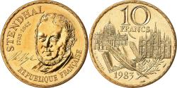 World Coins - Coin, France, Stendhal, 10 Francs, 1983, Paris, , Nickel-Bronze