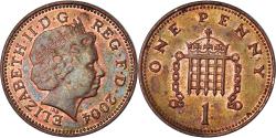 World Coins - Coin, Great Britain, Penny, 2004