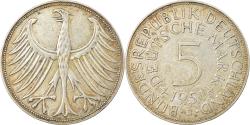 World Coins - Coin, GERMANY - FEDERAL REPUBLIC, 5 Mark, 1951, Hamburg, , Silver