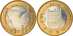 World Coins - Finland, 5 Euro, 2012, Vantaa, , Bi-Metallic, KM:191
