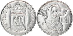 World Coins - Coin, San Marino, Lira, 1973, Rome, , Aluminum, KM:22