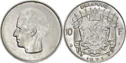 World Coins - Coin, Belgium, Baudouin I, 10 Francs, 10 Frank, 1971, Brussels,