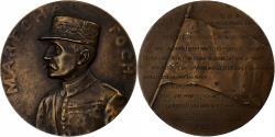 World Coins - France, Medal, Maréchal Foch, Commandant des Armées, 1918, Bronze