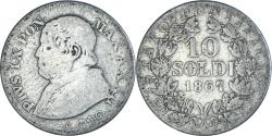 World Coins - Coin, ITALIAN STATES, PAPAL STATES, Pius IX, 10 Soldi, 50 Centesimi, 1867, Roma