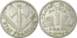 World Coins - France, 1 Franc, Bazor, 1944, Castelsarrasin, Aluminum, , Gadoury:471