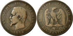 World Coins - Coin, France, Napoleon III, Napoléon III, 10 Centimes, 1854, Lille,