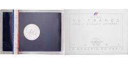 World Coins - Coin, France, Victor Hugo, 10 Francs, 1985, Monnaie de Paris, BU,