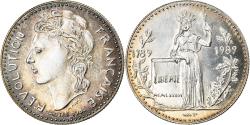 World Coins - France, Medal, Révolution Française, Prise de la Bastille, History, 1989