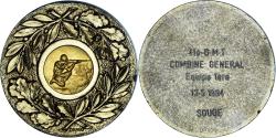 World Coins - France, Medal, 41ème D.M.T, Tir, Combiné Général, Military, 1984,