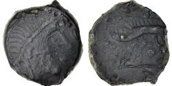 Ancient Coins - Coin, Aulerci Eburovices, Bronze au sanglier enseigne, c. 60-50 BC,